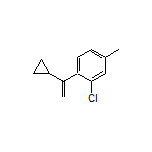 2-Chloro-1-(1-cyclopropylvinyl)-4-methylbenzene