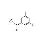 Cyclopropyl(3-fluoro-5-methylphenyl)methanone