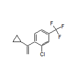 2-Chloro-1-(1-cyclopropylvinyl)-4-(trifluoromethyl)benzene