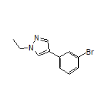 4-(3-Bromophenyl)-1-ethyl-1H-pyrazole