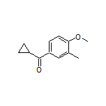 Cyclopropyl(4-methoxy-3-methylphenyl)methanone