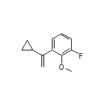 1-(1-Cyclopropylvinyl)-3-fluoro-2-methoxybenzene