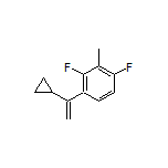 1-(1-Cyclopropylvinyl)-2,4-difluoro-3-methylbenzene