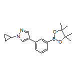 3-(1-Cyclopropyl-4-pyrazolyl)phenylboronic Acid Pinacol Ester