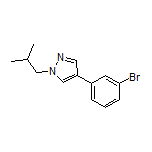 4-(3-Bromophenyl)-1-isobutyl-1H-pyrazole