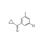 (3-Chloro-5-methylphenyl)(cyclopropyl)methanone