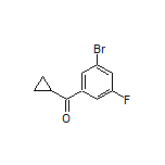 (3-Bromo-5-fluorophenyl)(cyclopropyl)methanone