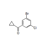 (3-Bromo-5-chlorophenyl)(cyclopropyl)methanone