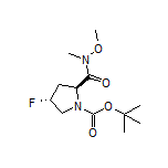 (2S,4R)-1-Boc-4-fluoro-N-methoxy-N-methylpyrrolidine-2-carboxamide