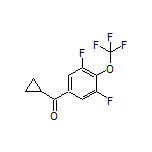 Cyclopropyl[3,5-difluoro-4-(trifluoromethoxy)phenyl]methanone