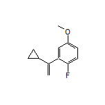 2-(1-Cyclopropylvinyl)-1-fluoro-4-methoxybenzene