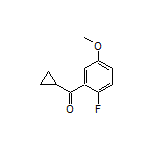 Cyclopropyl(2-fluoro-5-methoxyphenyl)methanone