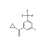 Cyclopropyl[3-methyl-5-(trifluoromethyl)phenyl]methanone