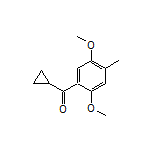 Cyclopropyl(2,5-dimethoxy-4-methylphenyl)methanone