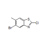 5-Bromo-2-chloro-6-methylbenzothiazole