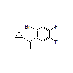 1-Bromo-2-(1-cyclopropylvinyl)-4,5-difluorobenzene