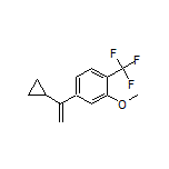 4-(1-Cyclopropylvinyl)-2-methoxy-1-(trifluoromethyl)benzene