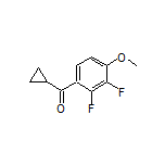 Cyclopropyl(2,3-difluoro-4-methoxyphenyl)methanone