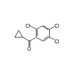 Cyclopropyl(2,4,5-trichlorophenyl)methanone