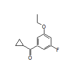 Cyclopropyl(3-ethoxy-5-fluorophenyl)methanone