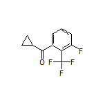 Cyclopropyl[3-fluoro-2-(trifluoromethyl)phenyl]methanone