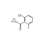 (2-Chloro-6-methylphenyl)(cyclopropyl)methanone