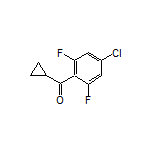 (4-Chloro-2,6-difluorophenyl)(cyclopropyl)methanone