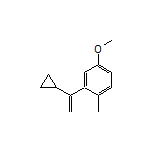 2-(1-Cyclopropylvinyl)-4-methoxy-1-methylbenzene