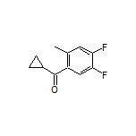 Cyclopropyl(4,5-difluoro-2-methylphenyl)methanone