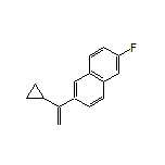 2-(1-Cyclopropylvinyl)-6-fluoronaphthalene