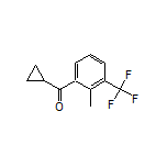 Cyclopropyl[2-methyl-3-(trifluoromethyl)phenyl]methanone