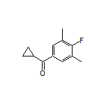 Cyclopropyl(4-fluoro-3,5-dimethylphenyl)methanone