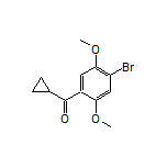 (4-Bromo-2,5-dimethoxyphenyl)(cyclopropyl)methanone