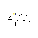 1-Bromo-2-(1-cyclopropylvinyl)-4,5-dimethylbenzene