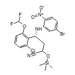 (4R)-4-[(5-Bromo-2-nitrophenyl)amino]-4-[2-chloro-6-(difluoromethoxy)phenyl]-2-[(trimethylsilyl)oxy]butanenitrile