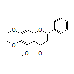 5,6,7-Trimethoxy-2-phenyl-4H-chromen-4-one