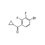 (4-Bromo-2,3-difluorophenyl)(cyclopropyl)methanone