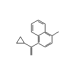 1-(1-Cyclopropylvinyl)-4-methylnaphthalene