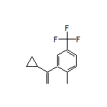 2-(1-Cyclopropylvinyl)-1-methyl-4-(trifluoromethyl)benzene