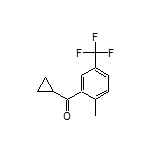 Cyclopropyl[2-methyl-5-(trifluoromethyl)phenyl]methanone