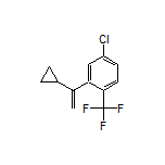 4-Chloro-2-(1-cyclopropylvinyl)-1-(trifluoromethyl)benzene