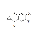 Cyclopropyl(2,5-difluoro-4-methoxyphenyl)methanone