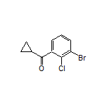 (3-Bromo-2-chlorophenyl)(cyclopropyl)methanone