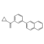 2-[3-(1-Cyclopropylvinyl)phenyl]naphthalene