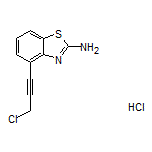 4-(3-Chloro-1-propyn-1-yl)benzo[d]thiazol-2-amine Hydrochloride