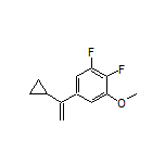 5-(1-Cyclopropylvinyl)-1,2-difluoro-3-methoxybenzene