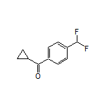 Cyclopropyl[4-(difluoromethyl)phenyl]methanone