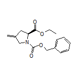 Ethyl (S)-1-Cbz-4-methylenepyrrolidine-2-carboxylate