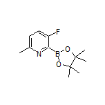 3-Fluoro-6-methylpyridine-2-boronic Acid Pinacol Ester