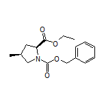 Ethyl (2S,4S)-1-Cbz-4-methylpyrrolidine-2-carboxylate